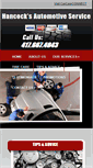 Mobile Screenshot of hancockautomotive.com